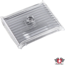 Trim cover by fog light, clear, front, outer, left/right