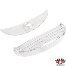 Trim cover by fog light, clear, front, inner, left