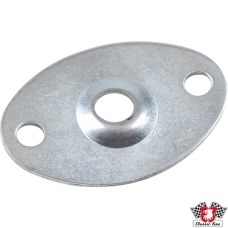 Tensioning plate for fog light mounting, outer, left/right