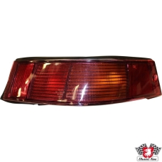 Tail light assembly with glass and rubber seal, right. EU model, modification needed for converting to US model. With E-mark
