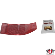 Lens for tail light, red, right, with E-mark