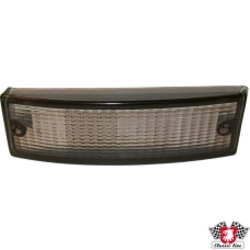 Lens for indicator, front, black, left/right, with E-mark