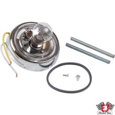 Bulb holder for indicator, chrome
