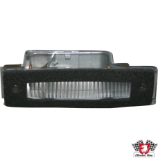 Number plate light, without E-mark