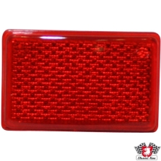 Reflector for bumper without E-mark