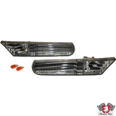 Side marker lamp set, smoked, E-marked