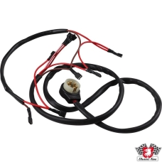 Wiring harness with connector for electric window, left door
