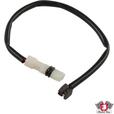 Sensor, brake pad wear, rear