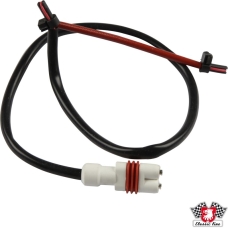 Sensor, brake pad wear, front