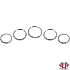 Instrument bezel set, aluminium, heavy duty