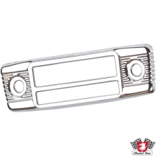 Radio cover, chromed, for Blaupunkt Frankfurt radio