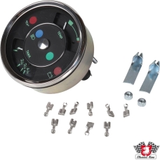 Fuel and temperature gauge, 356 Style