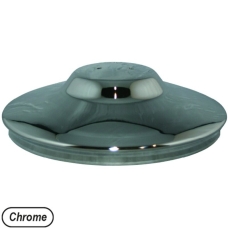 Hub cap without logo, chrome