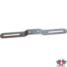 License plate holder, front/rear, metal