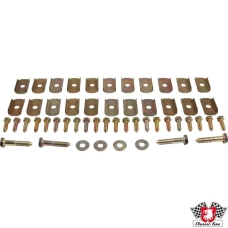 Screw kit with washers for complete floor pan