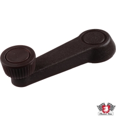 Window winder handle, saddle brown, left/right