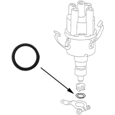 Seal for distributor, rubber