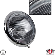 Headlight, OEM style, assymetric, with E-mark