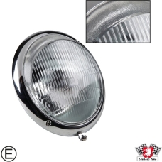 Headlight, Porsche look, assymetric, with E-mark