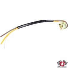 Headlight plug with 3 cable lugs