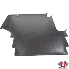Rubber mat for boot, black