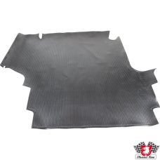 Rubber mat for boot, black