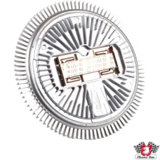 Viscous coupling for fan