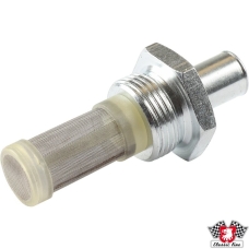 Fuel filter with fitting