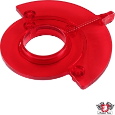 Heating control lever, red, early version. 2 pieces needed