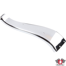 Door edge cover plate, front, chrome, left