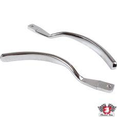 Cabrio top handle set, chrome, 2 pieces