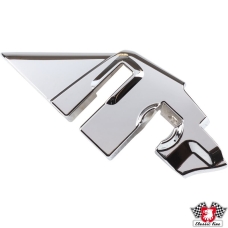 B-pillar trim cap, chrome, right