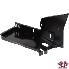 Baffle, radiator circulating air, front, left