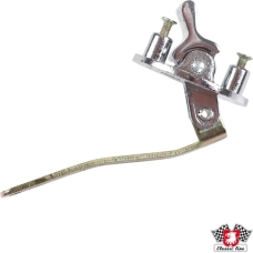 Door operating lever, chrome, inner, right