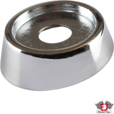 Escutcheon for window winder handle, chrome
