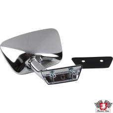 Door mirror, chrome, left