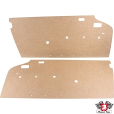 Interior door panel without lining, left/right