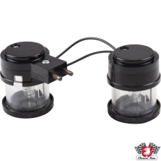 Light assembly for heating control