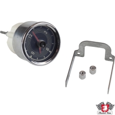 Clock for dashboard, round