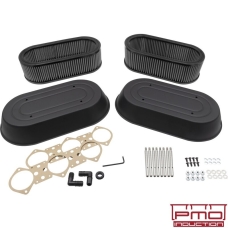 Water shield air filter set for Weber carburetor, standard